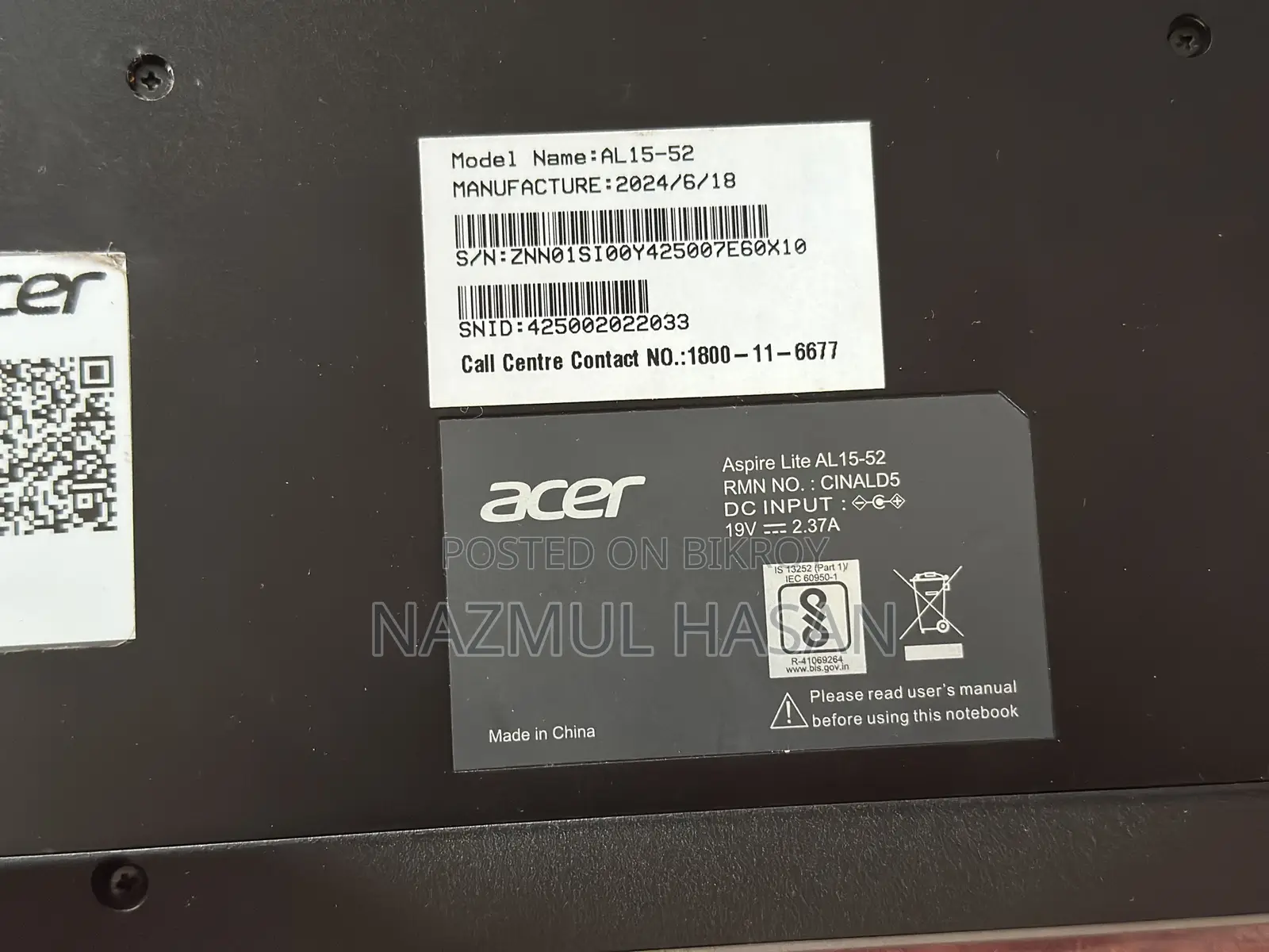 Acer laptop