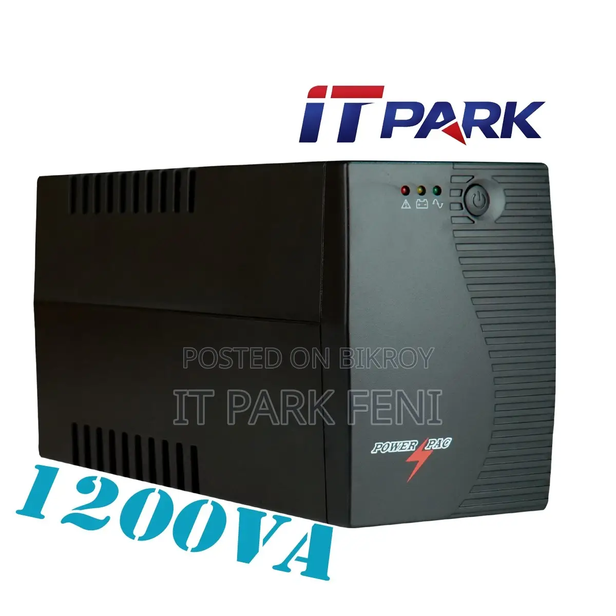 POWERPAC 1200VA OFFLINE UPS (PLASTIC BODY)