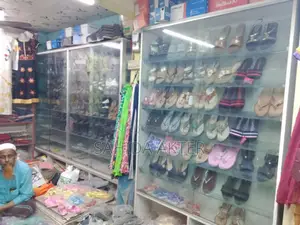 Shop display with all items for sale