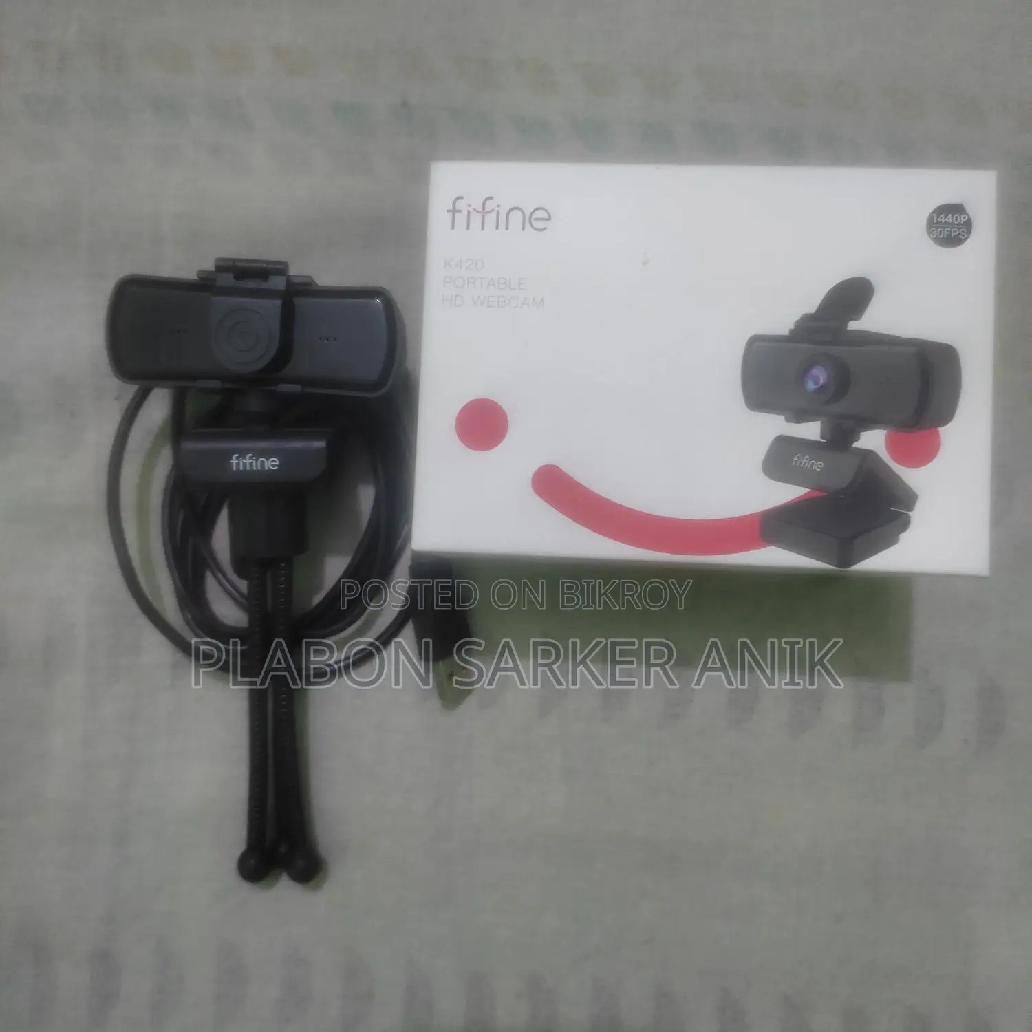 Fifine K420 2k কম্পিউটার ওয়েবক্যাম