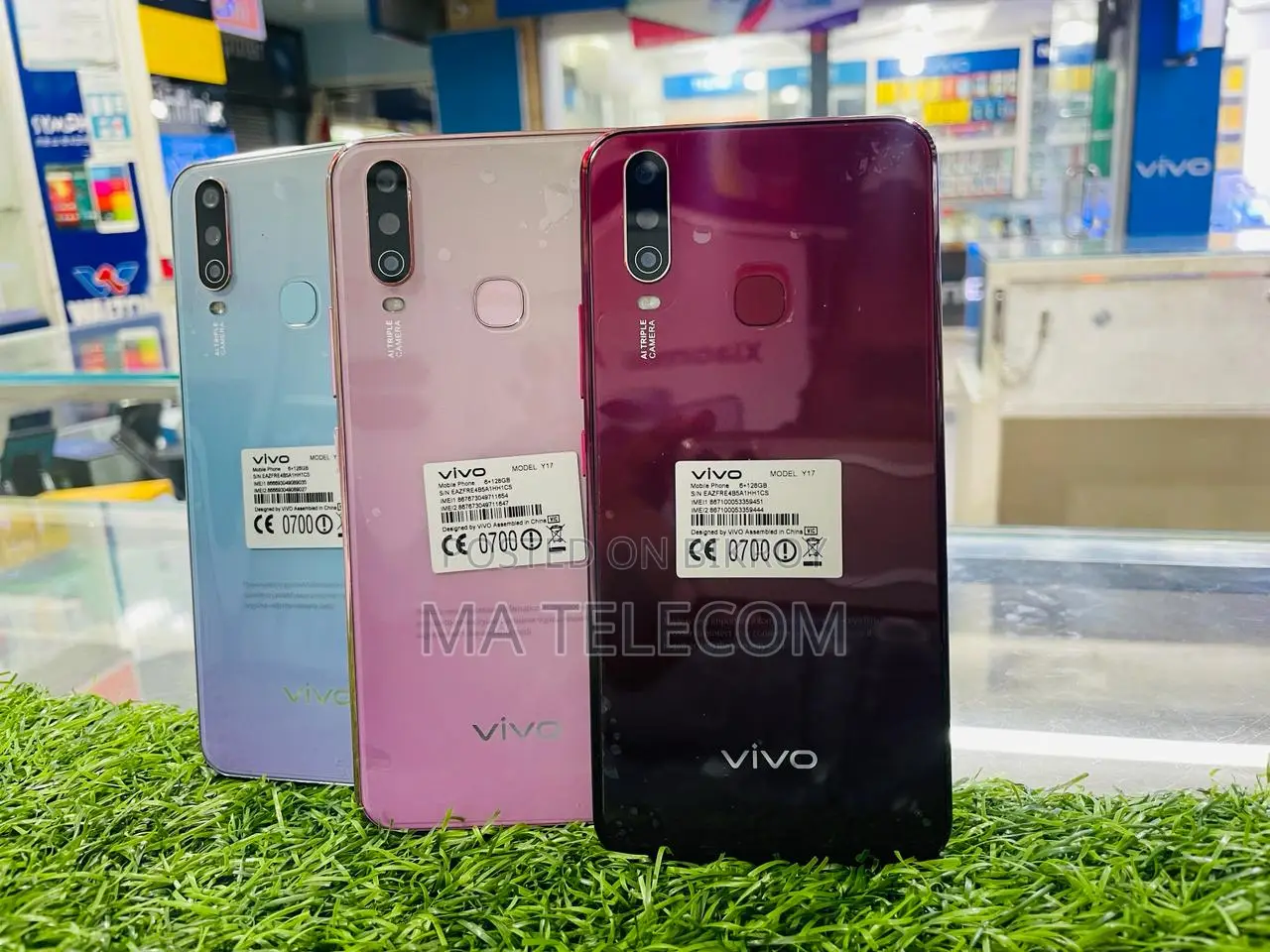 Vivo Y17 8/256 FULL BOX (Brand New)