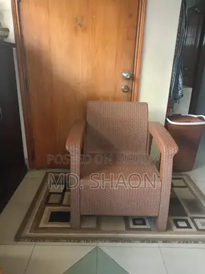 Plastic Sofa Single Cane Textured