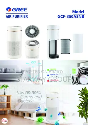 GCF-350ASNB || Gree Brand Air Purifier in Bangladesh.