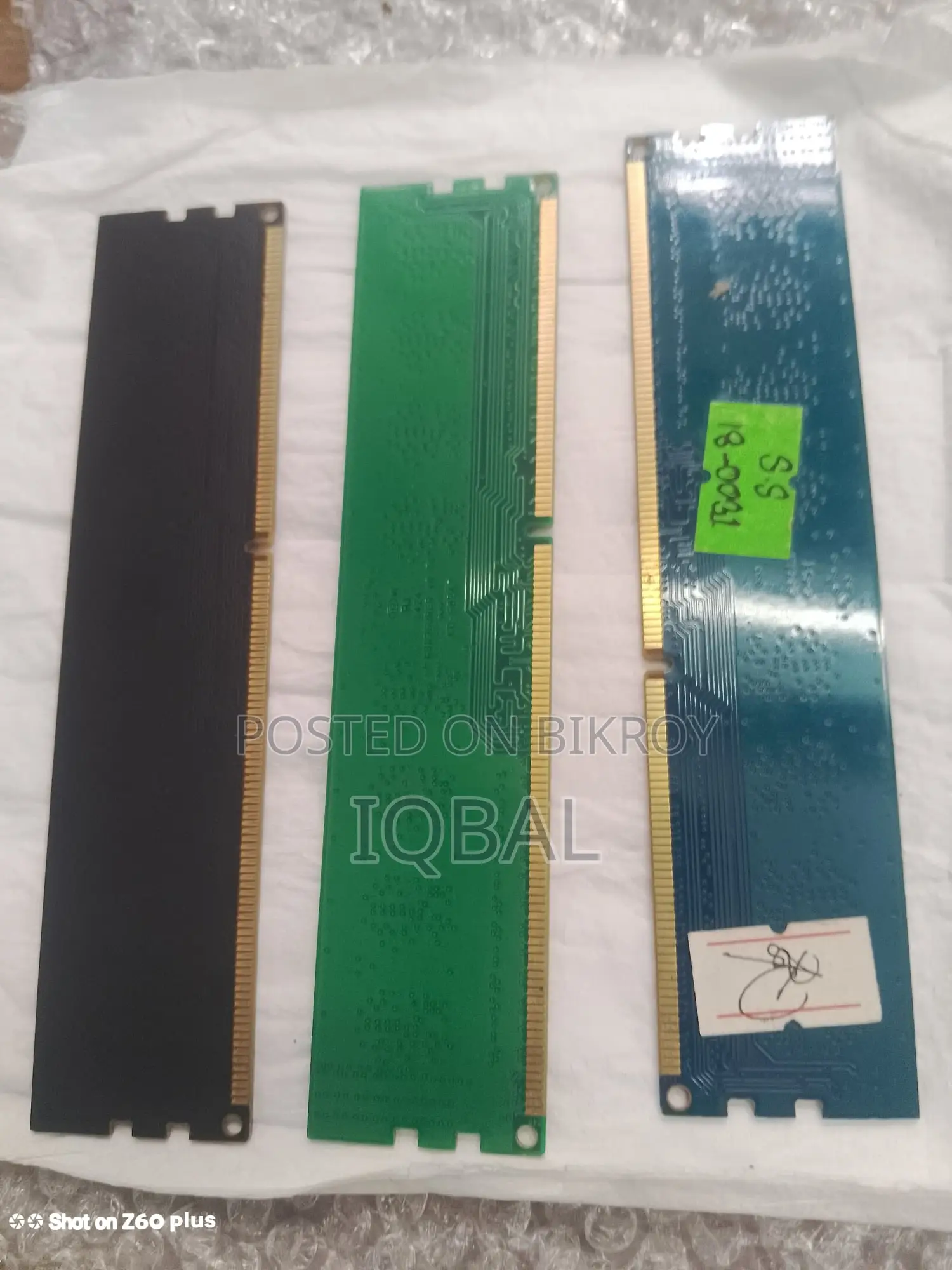 Ddr3 Ram 10 Gb (4+4+2) 1600mhz