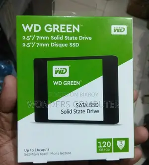 Western Digital Green 120GB SSD 3 Years Warranty