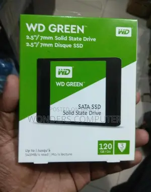 Western Digital Green 120GB SSD 3 Years Warranty