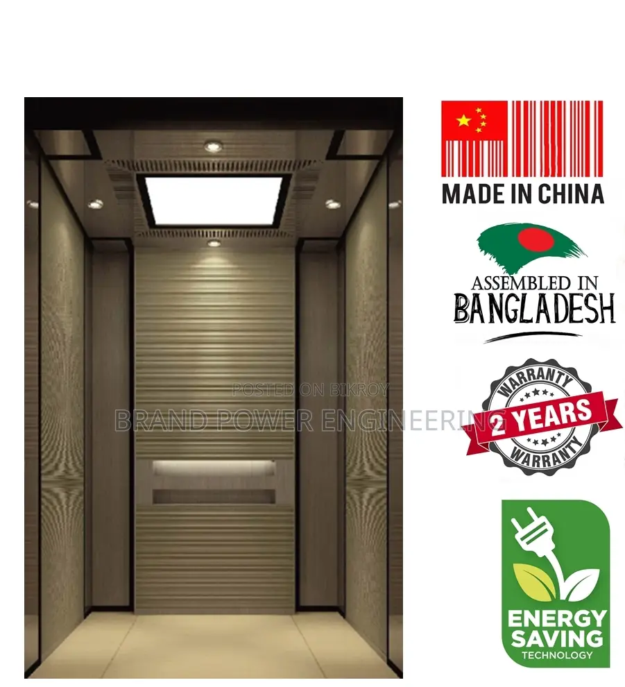 Fuji 6-Passenger Elevator | 12-Stop High-Rise Series 1.6m/s High Speed