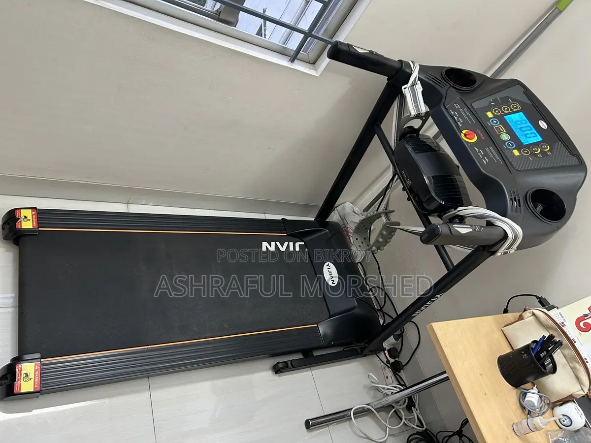 Lightly used auto treadmill for sale.