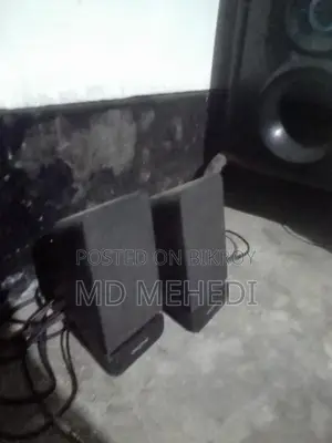 Monitor and Sound Box