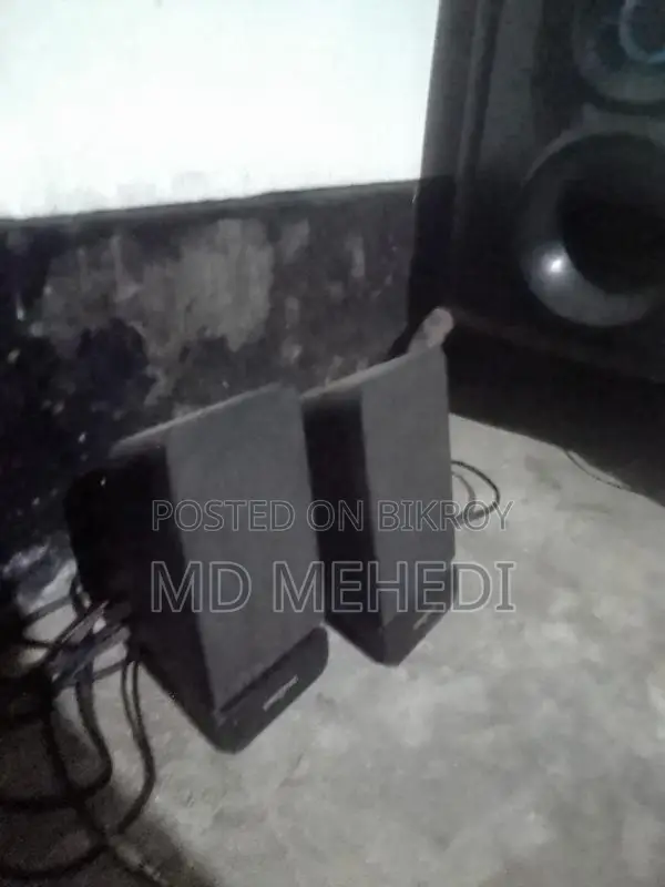 Monitor and Sound Box