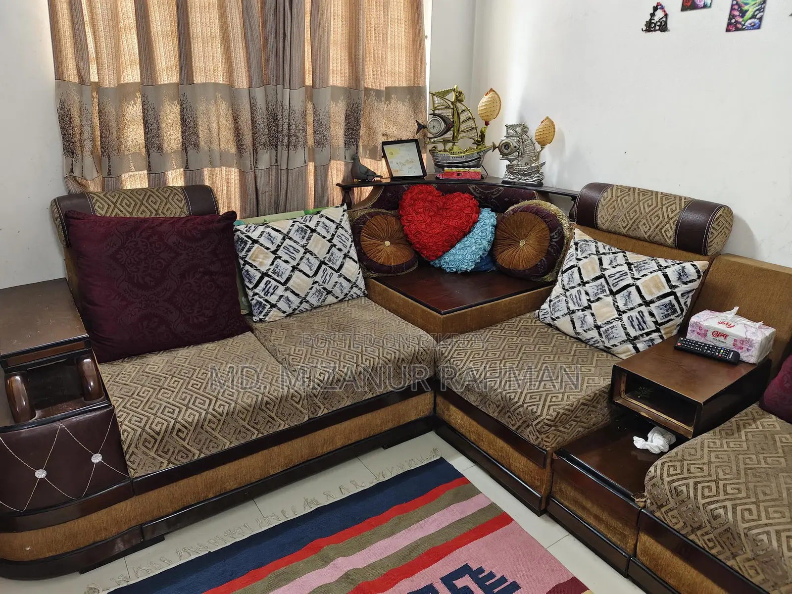 ৭ পিসের সোফা সেট