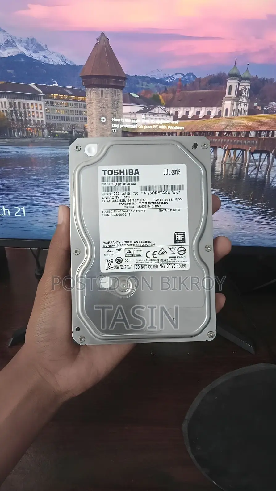 1TB Toshiba HDD
