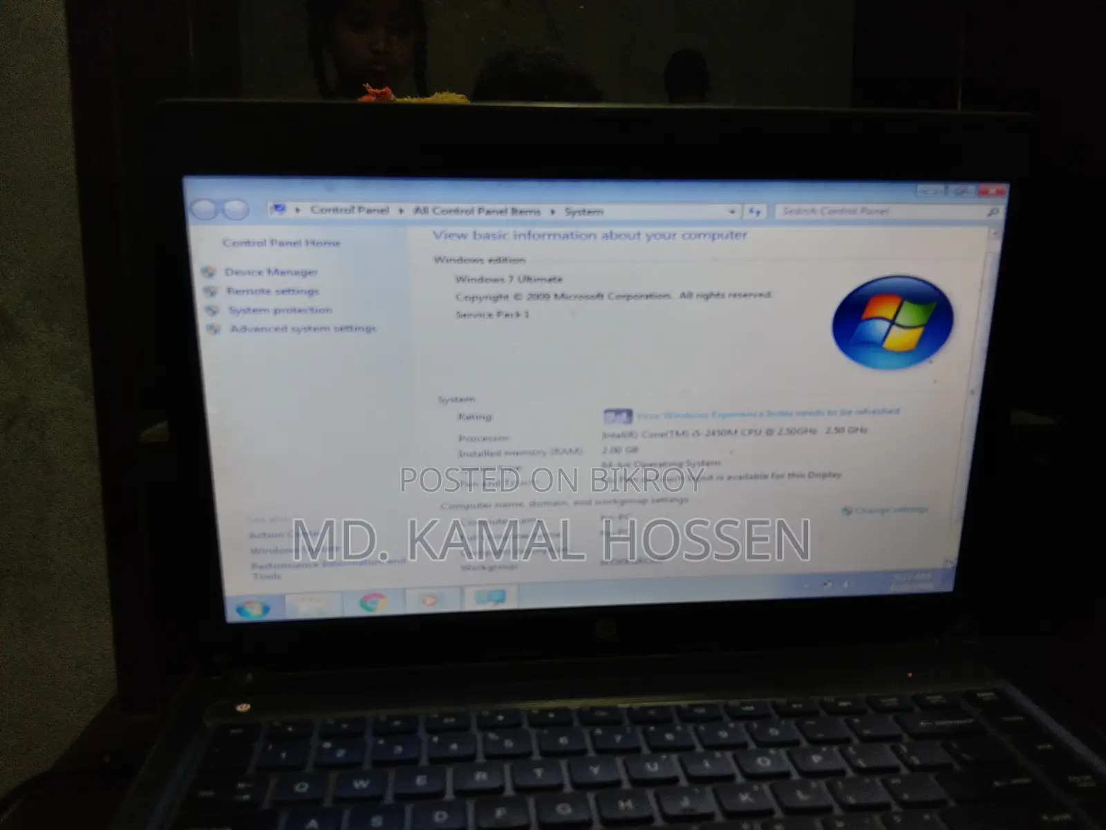 Hp Laptop I5 2nd