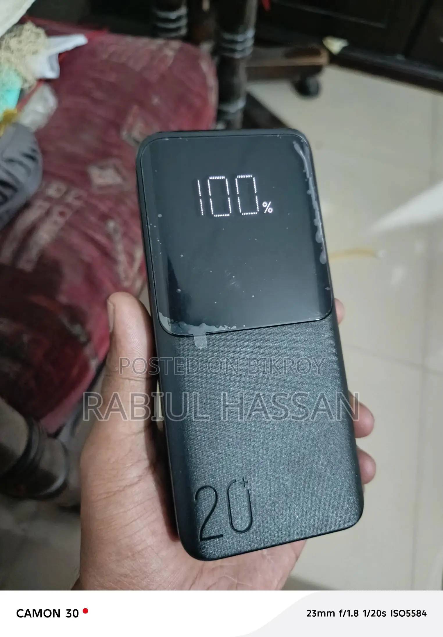 Joyroom 20,000mAh Power Bank in Fresh Condition