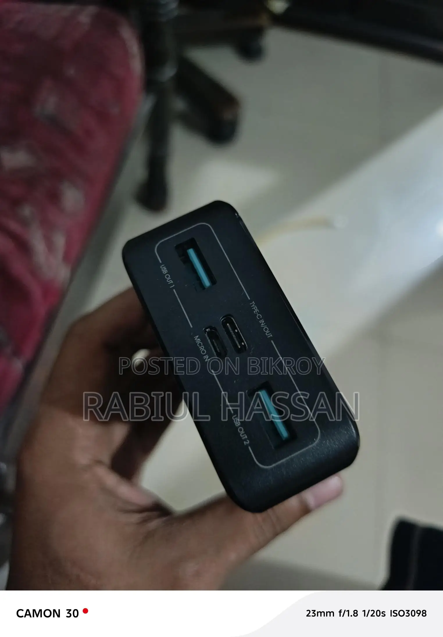 Joyroom 20,000mAh Power Bank in Fresh Condition