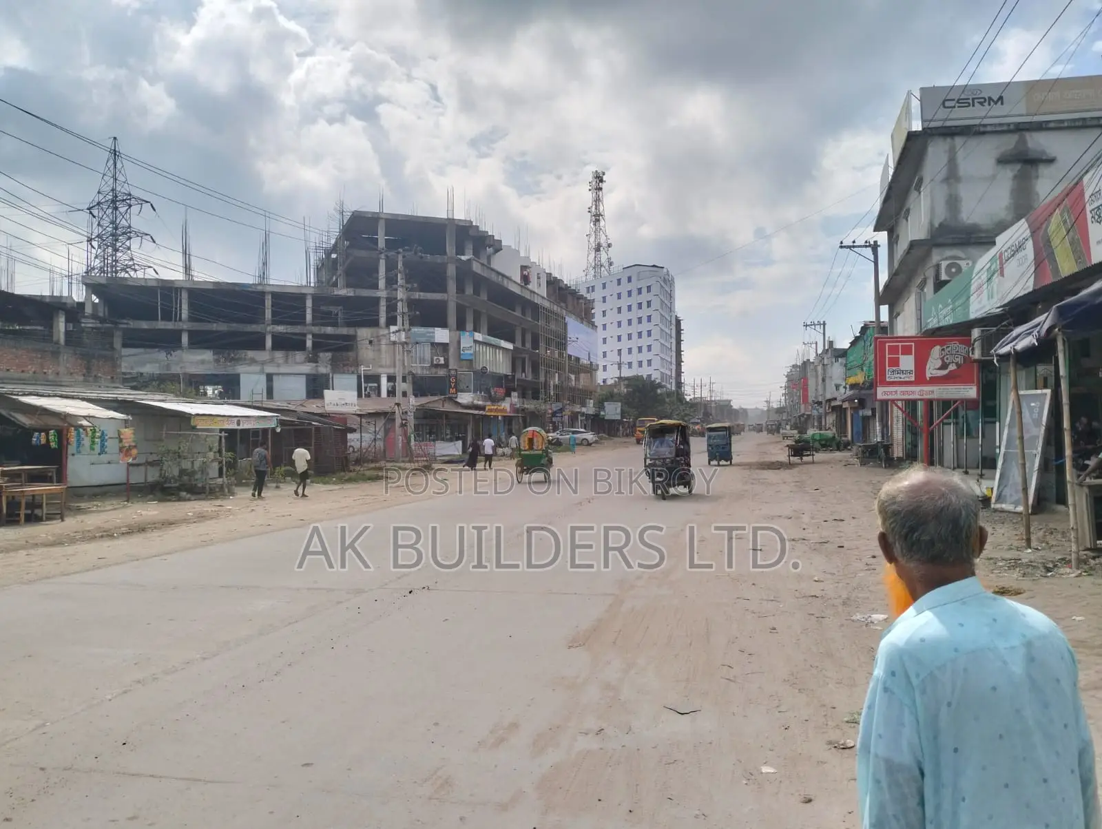 1250 sqft flat adjacent to 150ft road, near Bashundhara Riverview Project