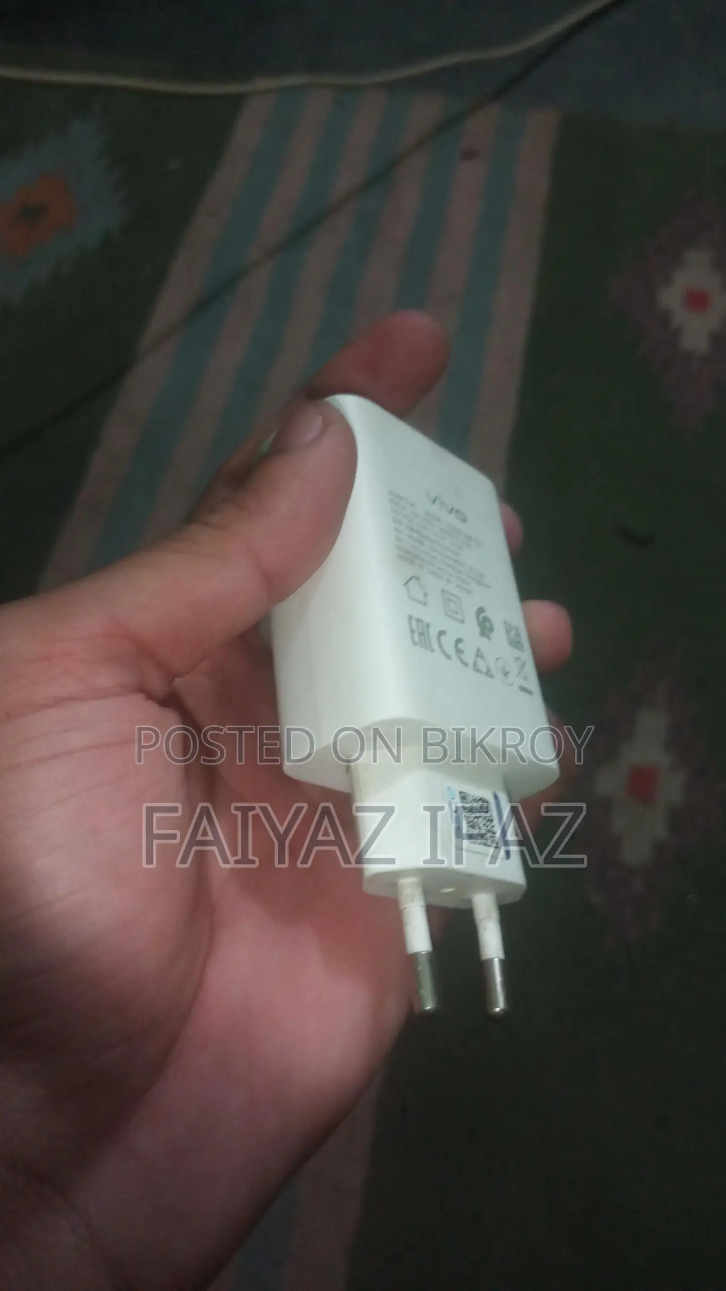Vivo Original 15W Fast Charger For Sale