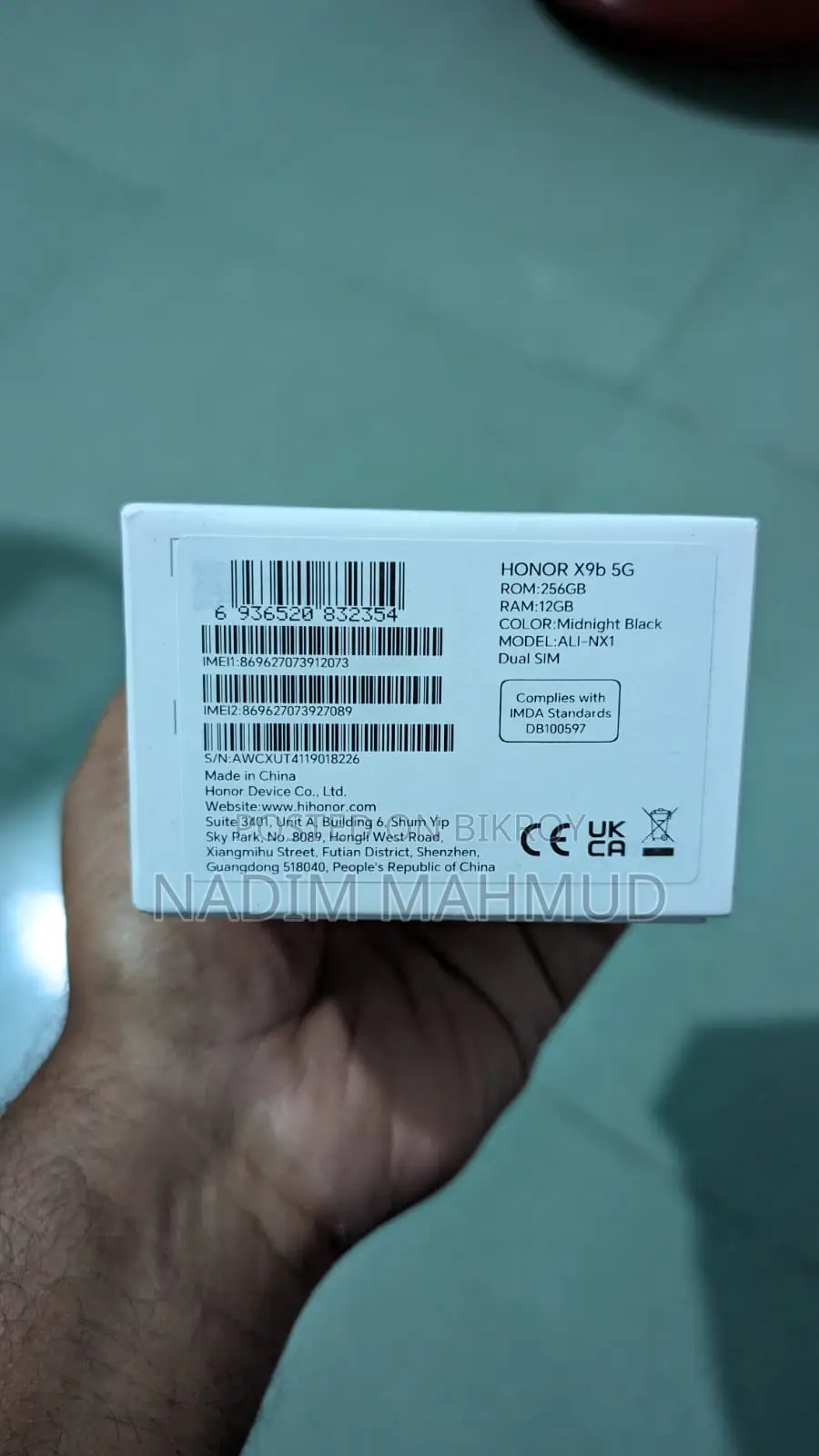 Honor X9b 5G . (Used)