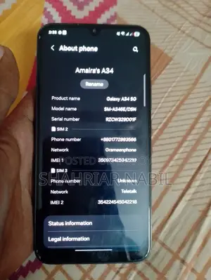 Samsung Galaxy A34 128 GB Black
