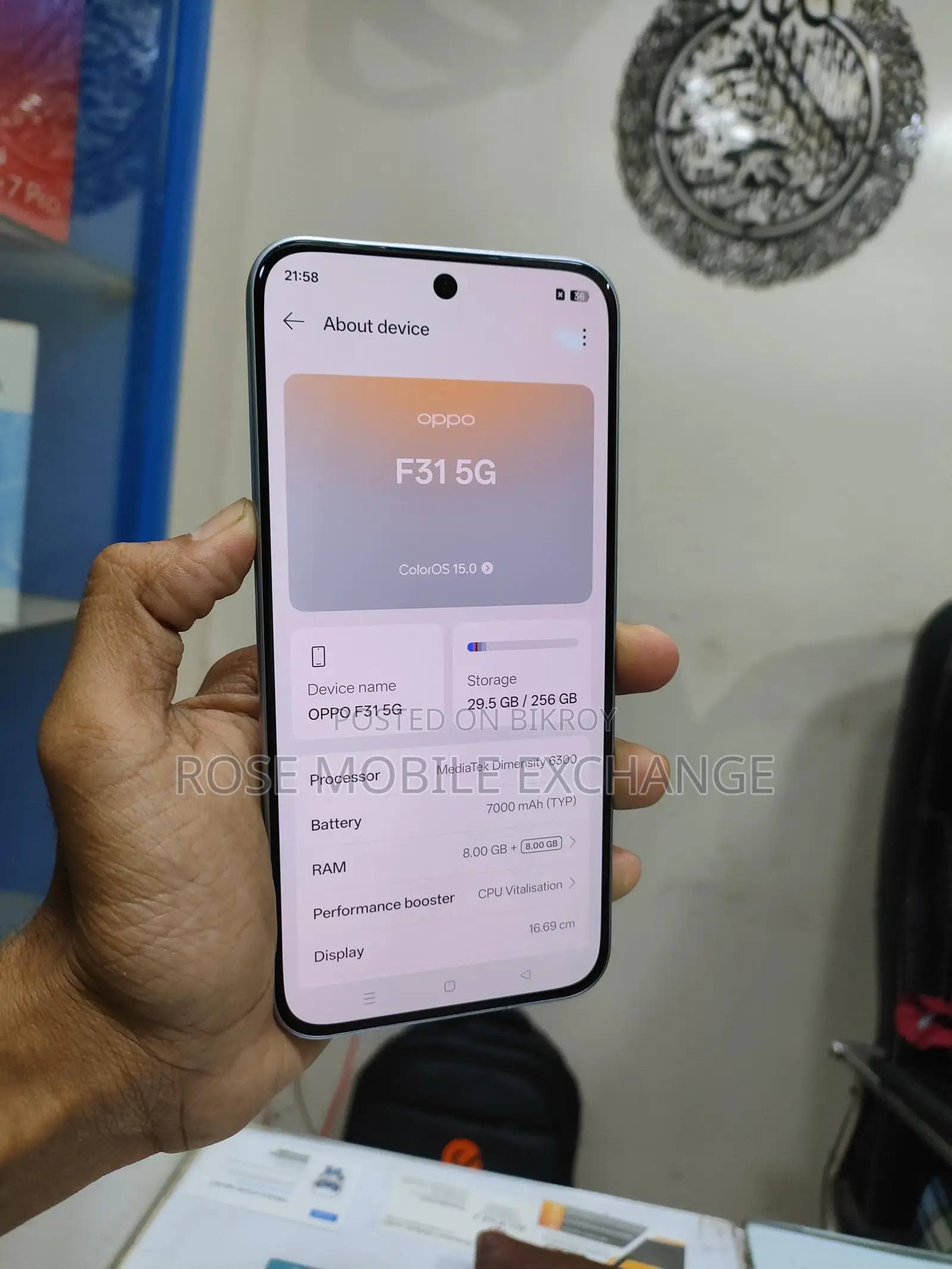OPPO A6 pro 256gb (Used)