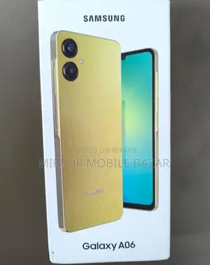 Samsung Galaxy A06 new mobile phone (Brand New)