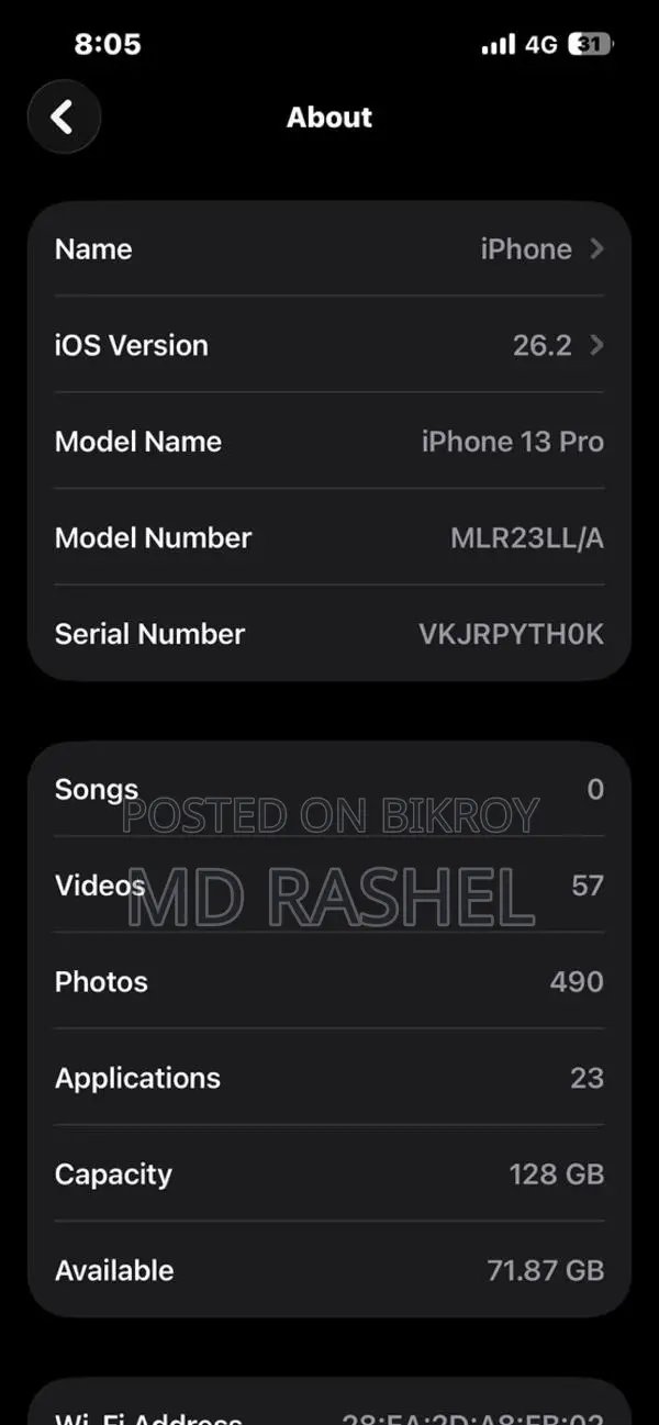 Apple iPhone 13 Pro , (Used)