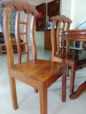 Dining Table- 6 Chair Sets- Pure Wooden