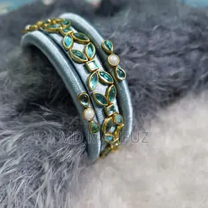 Handmade Kundan Bangles Size 22, 24, 26, 28