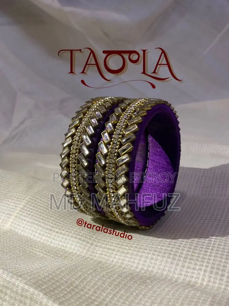 Handmade Kundan Bangles Size 22, 24, 26, 28