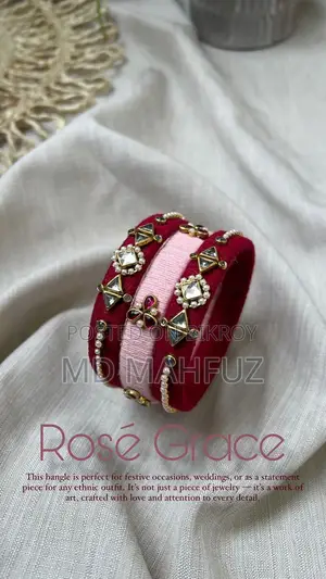 Handmade Kundan Bangles Size 22, 24, 26, 28