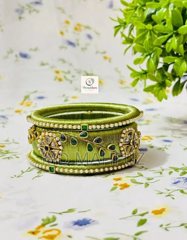 Handmade Kundan Bangles Size 22, 24, 26, 28