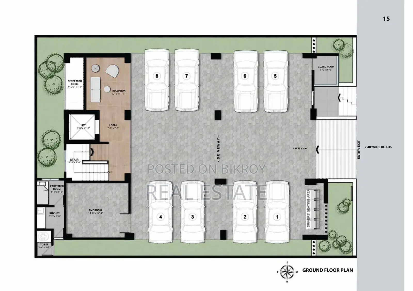 2850 Sft Flat Sale at Sector-11, Jolshiri Abason