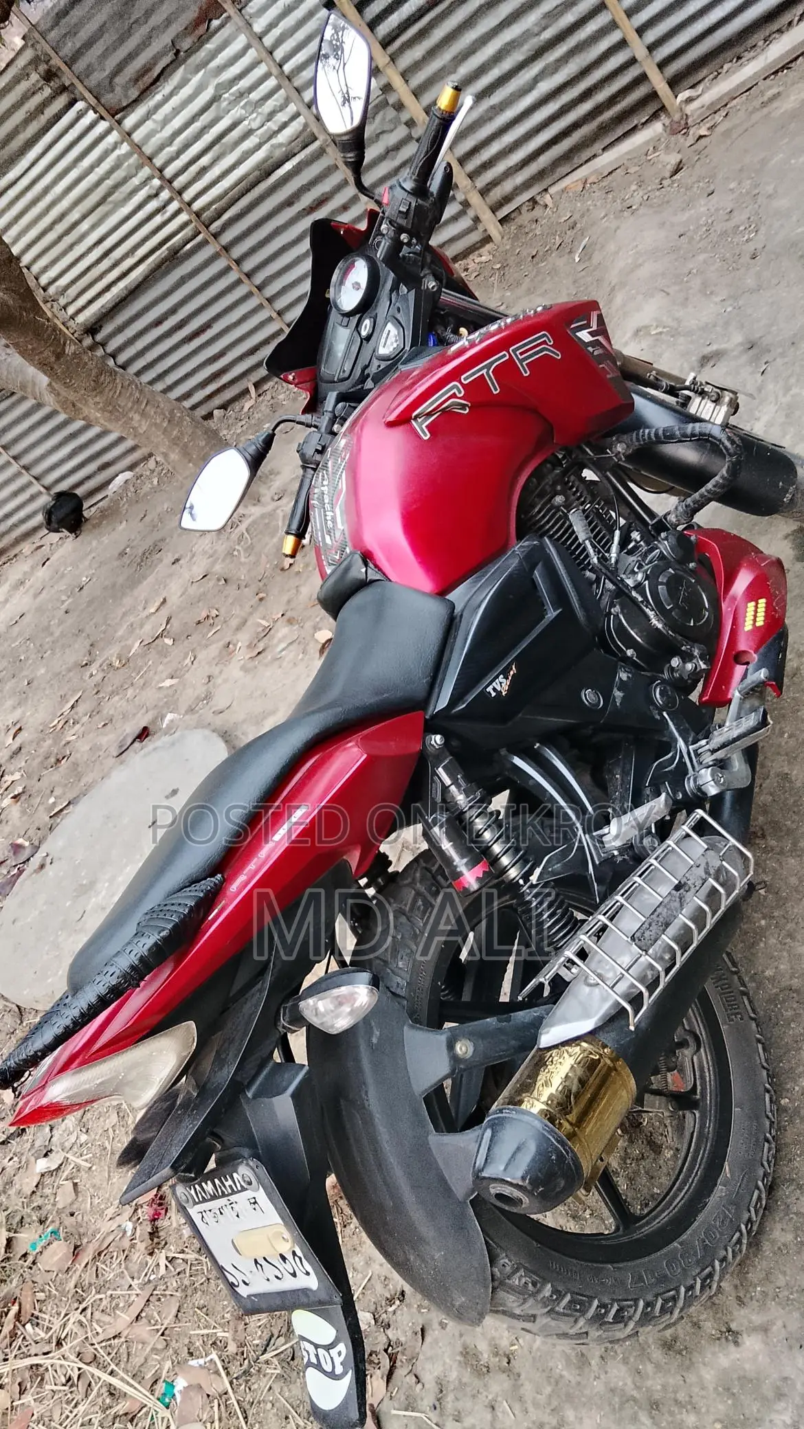 TVS Apache RTR 160 . 2018