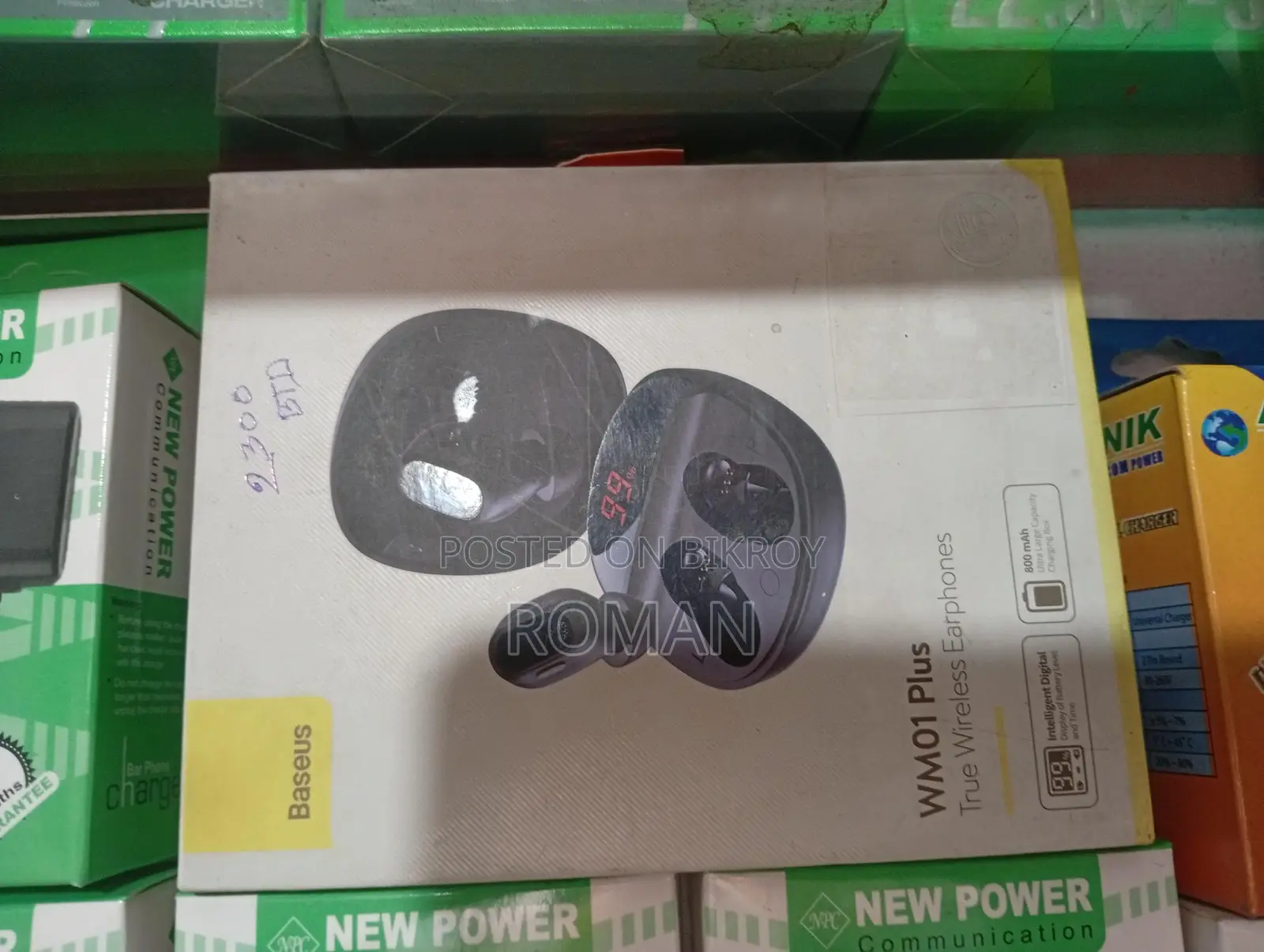 Baseus Encok Wm01 Plus Earbud Deep Bass