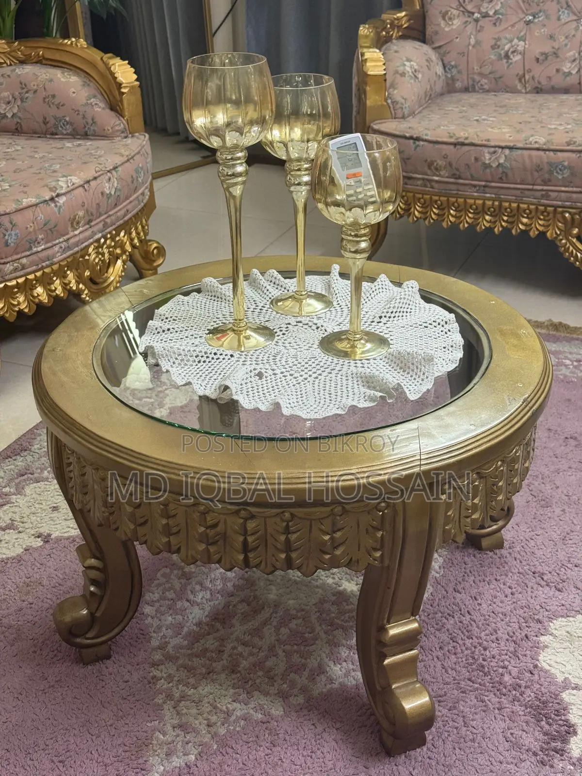 8-Seater Sofa Set with Center Table from Saudi Arabia for Sale