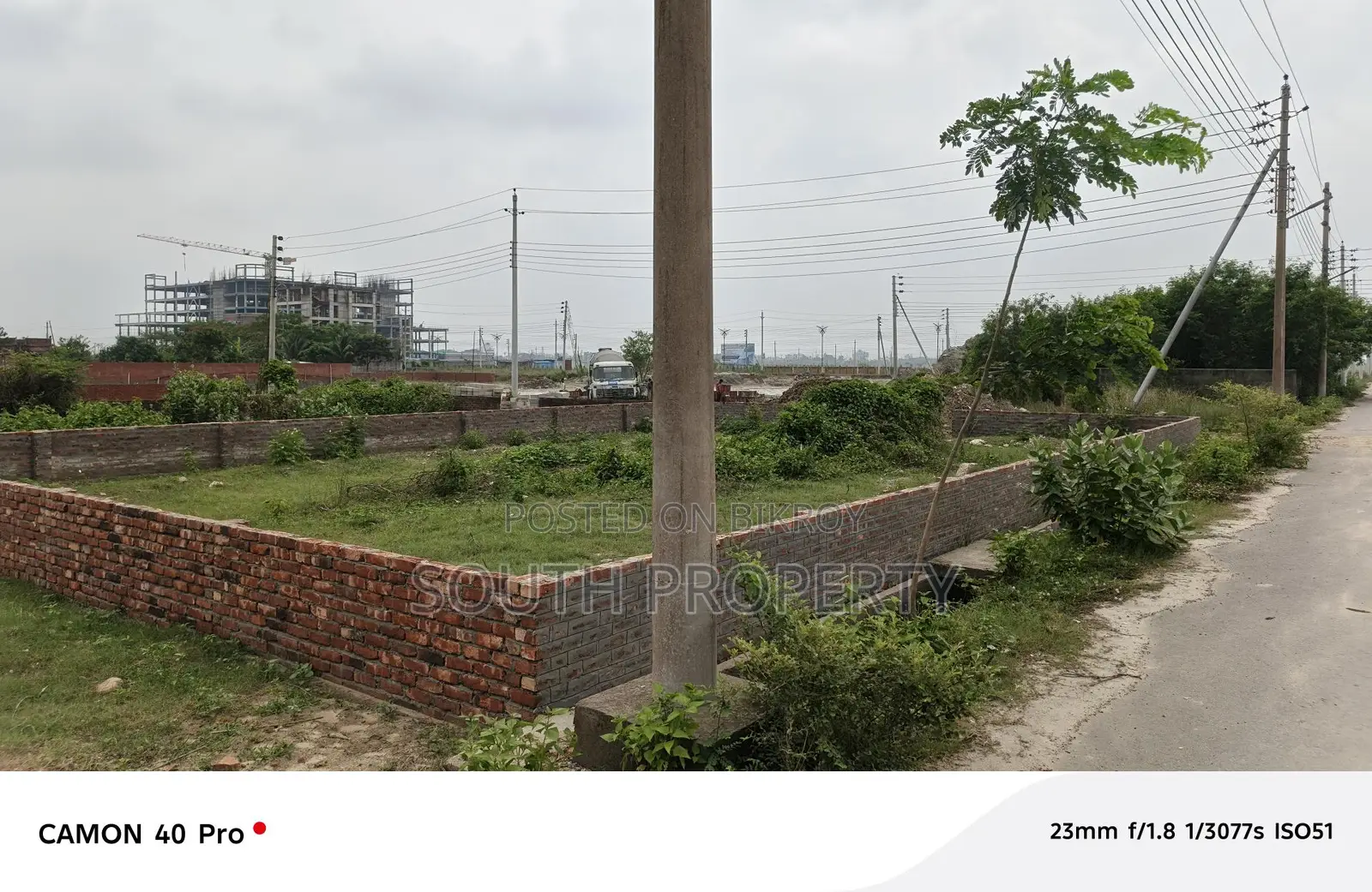 3 Katha Land for Sale, South-Facing