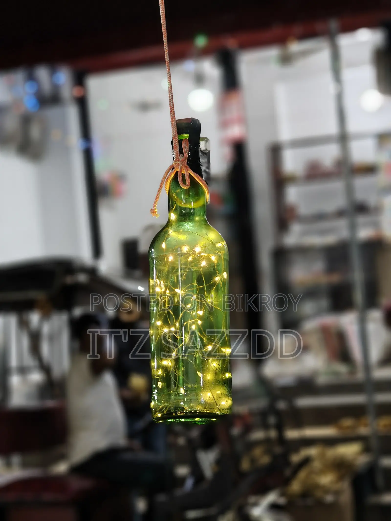 Firefly Lighting Wine Bottle Customizable
