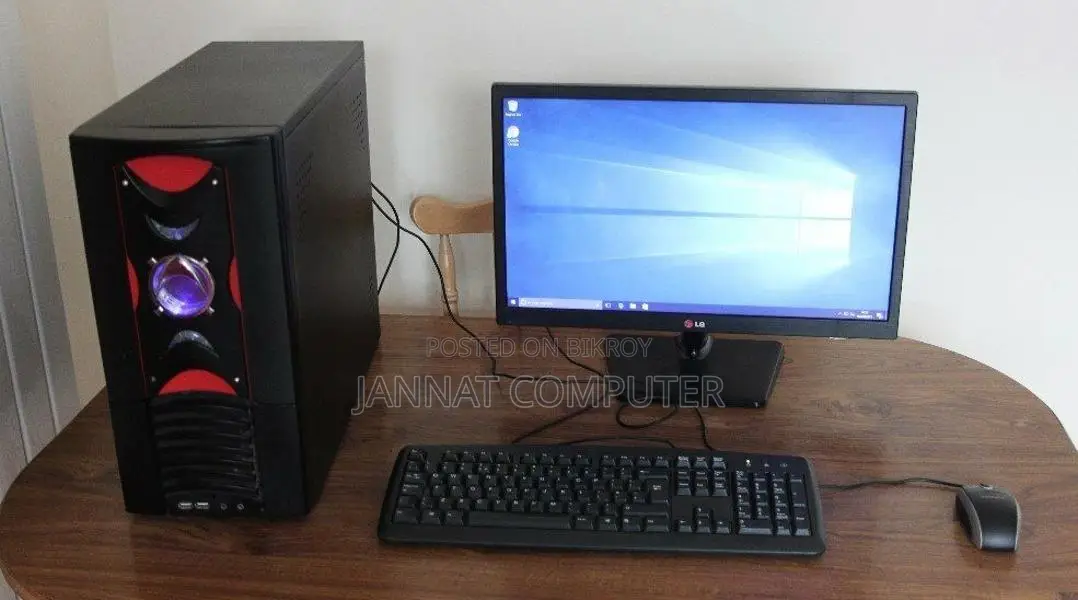 Affordable Dual Core PC + 750GB + 4GB RAM + DELL 19" LED