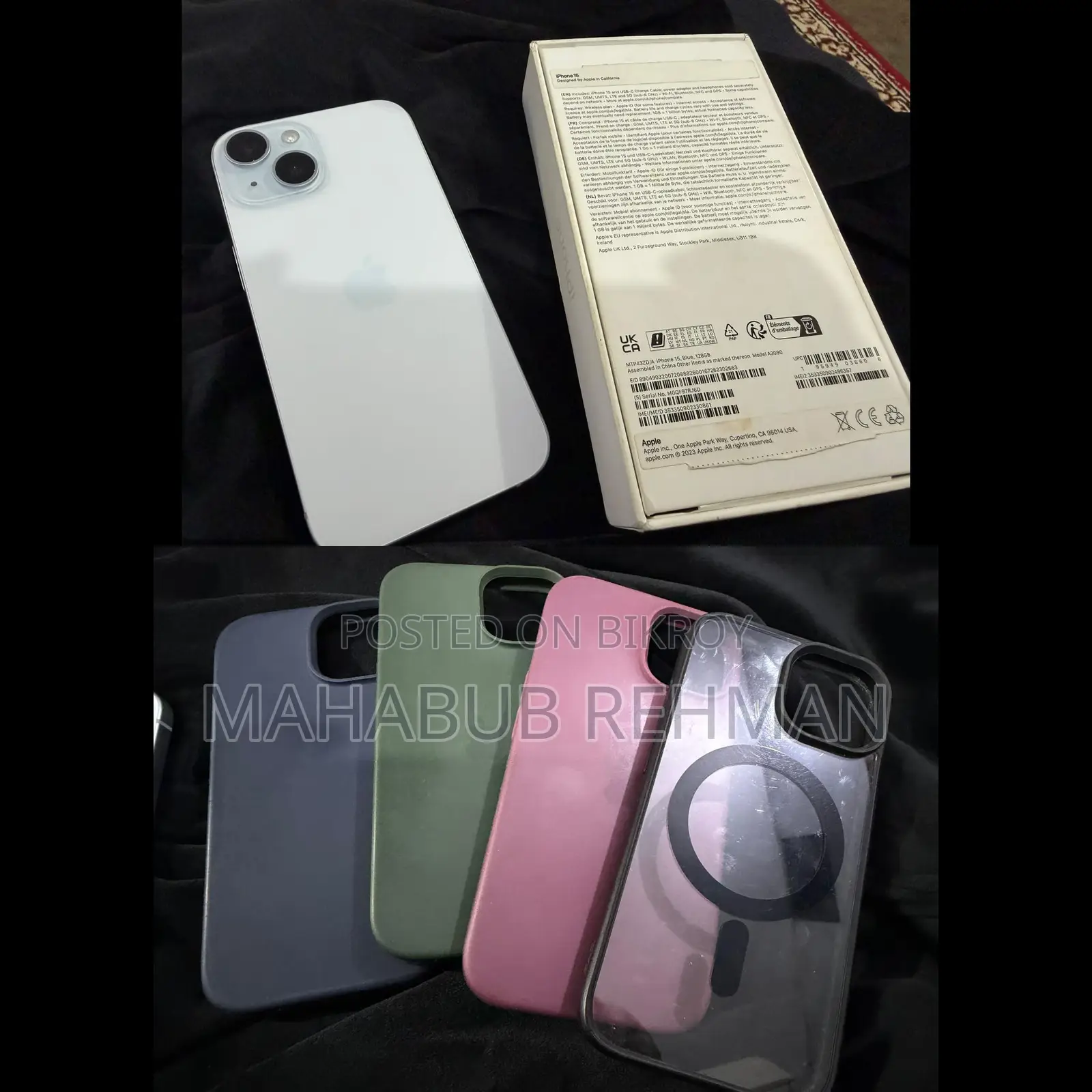 Apple iPhone 15 . (Used)