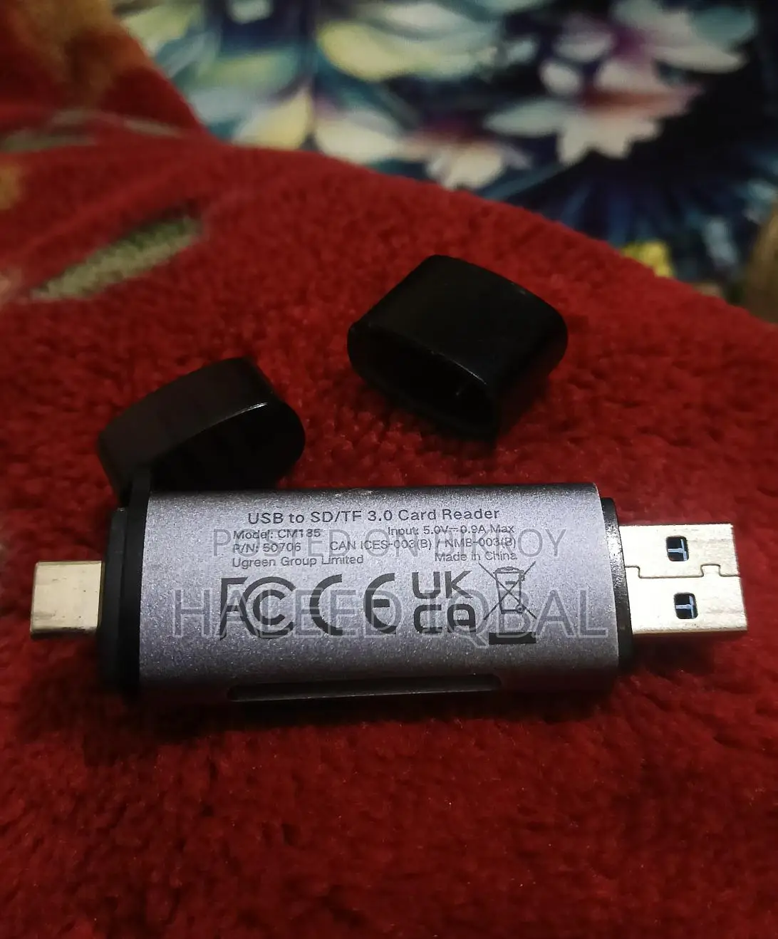 Ugreen 2-in-1 Type-C/USB-A OTG কার্ড রিডার