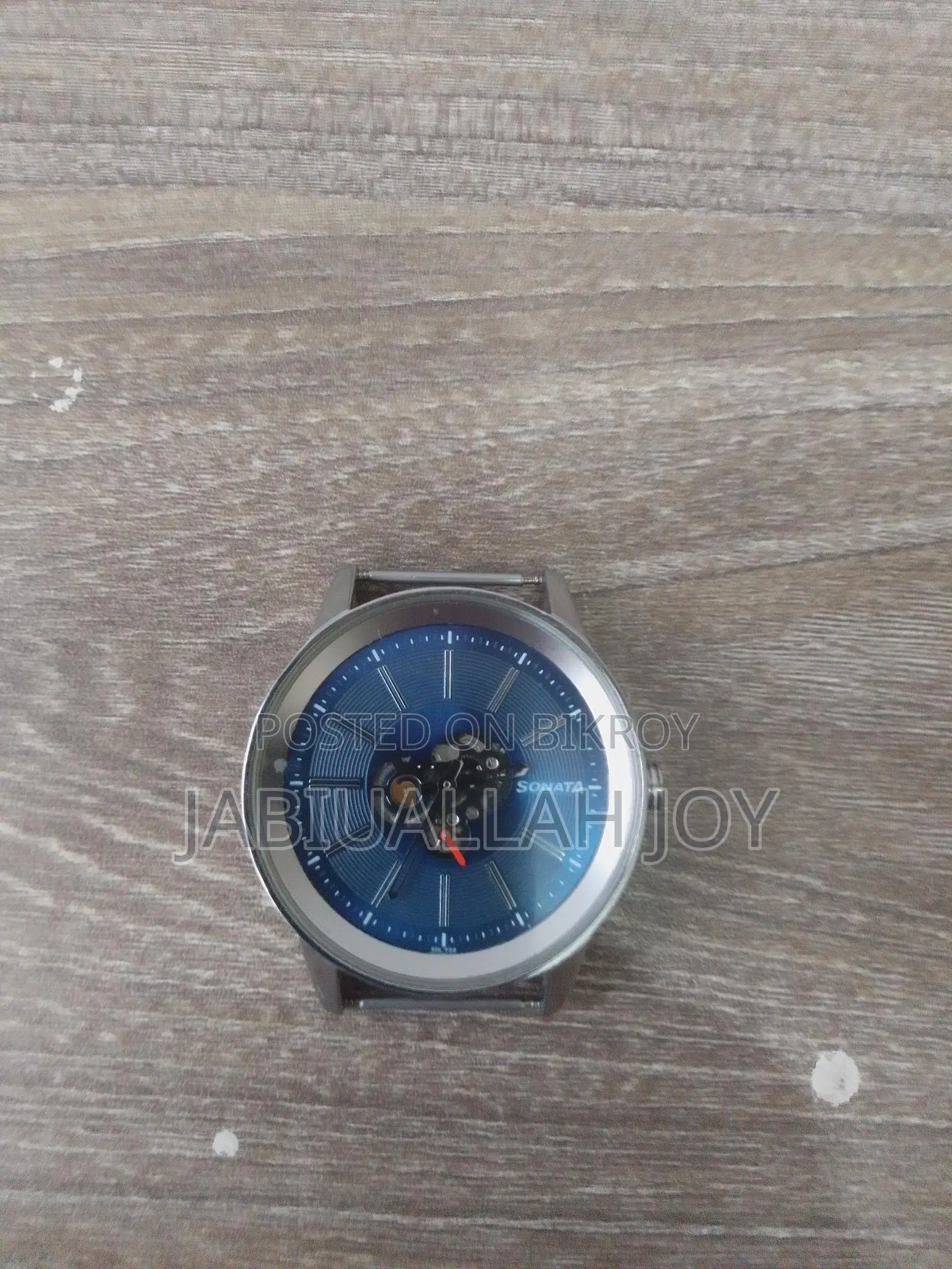 Sonata blue dial