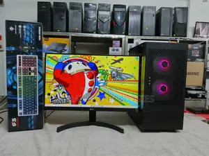 Ryzen 5 with 1-Year Warranty & LG 22" IPS Borderless Gaming Desktop