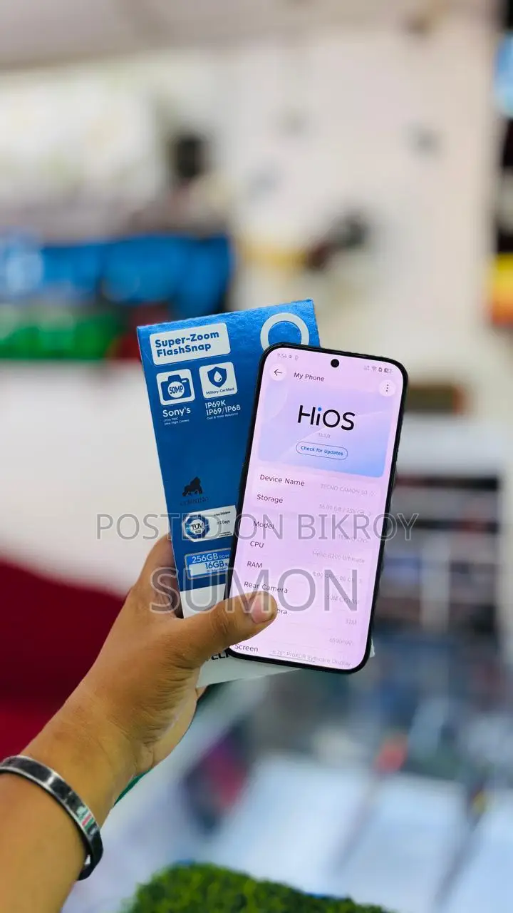 Tecno Camon 50 8GB 256GB (Used)