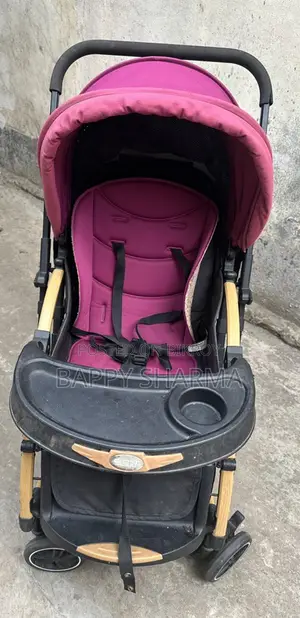 Baby Stroller C3 Best Premium Quality Prams Trolly- Magenta