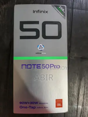 Infinix Note 50 Pro 8gb ram 256gb rom (Used)