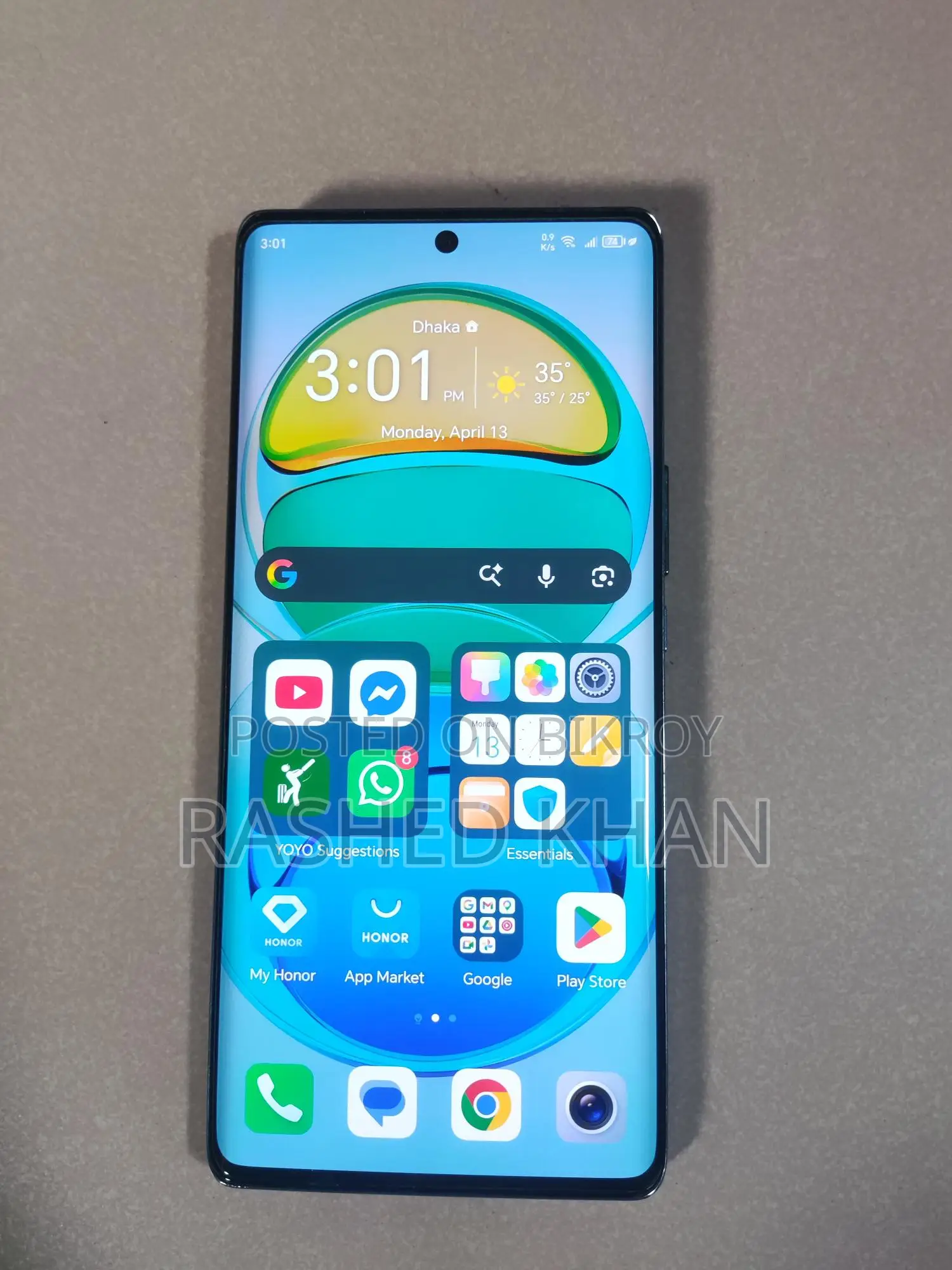 Honor x9a 5G (Used)