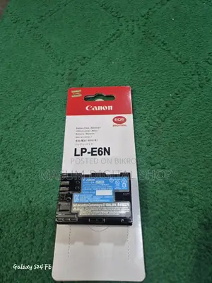 CANON LP E 6 BATTERY 80,90,6D,6D II,60D,70,ALL MODEL CAMERA