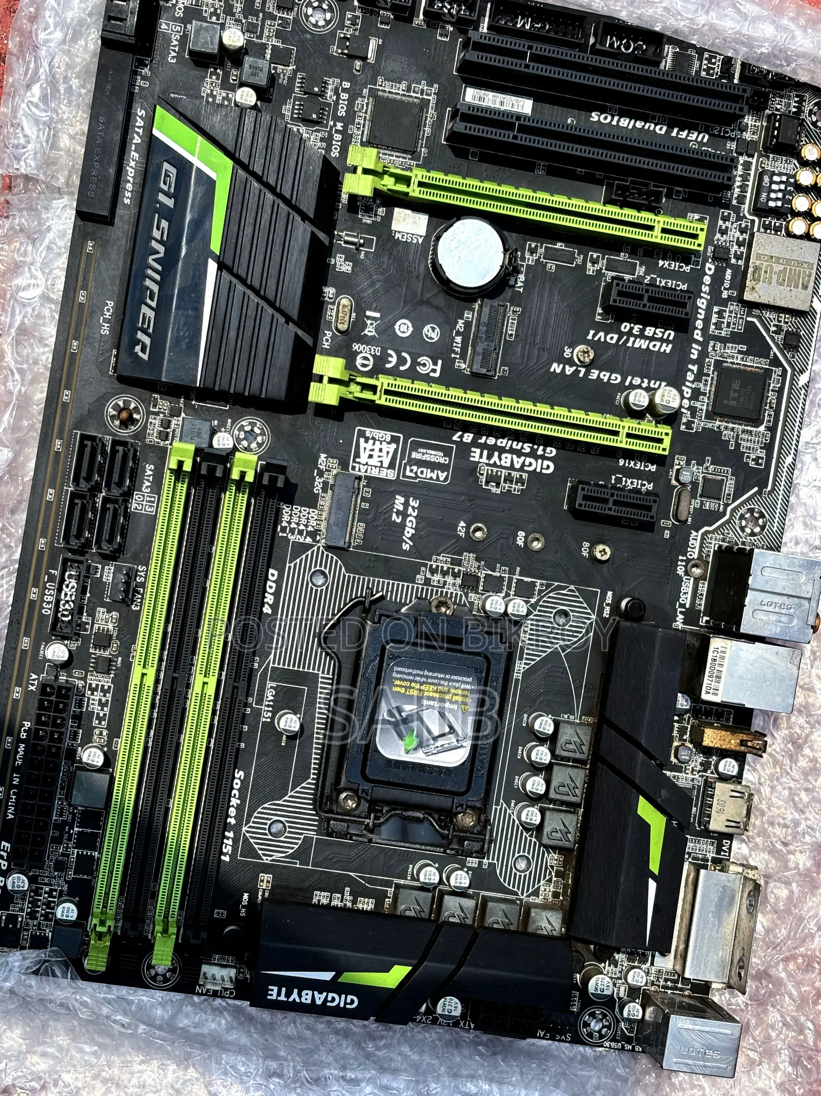 Gigabyte G1.Sniper B7 গেমিং মাদারবোর্ড (ব্যবহৃত)
