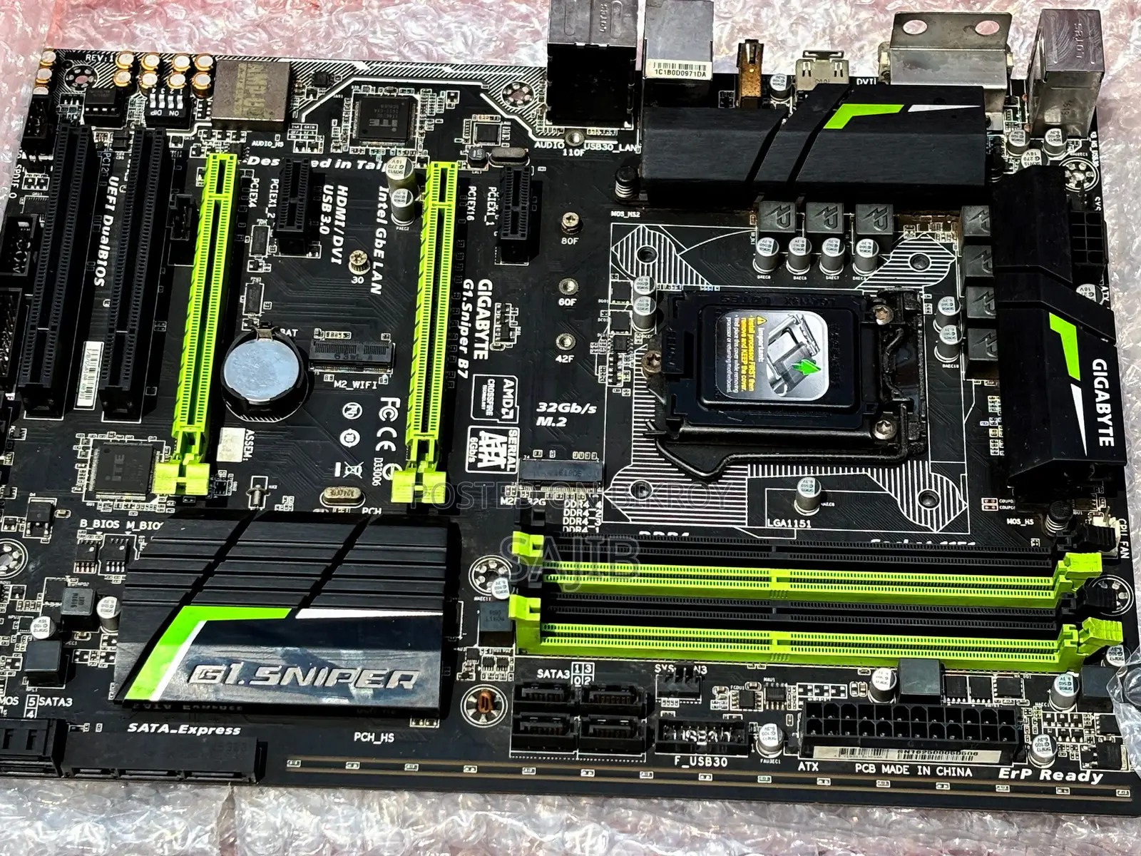 Gigabyte G1.Sniper B7 গেমিং মাদারবোর্ড (ব্যবহৃত)