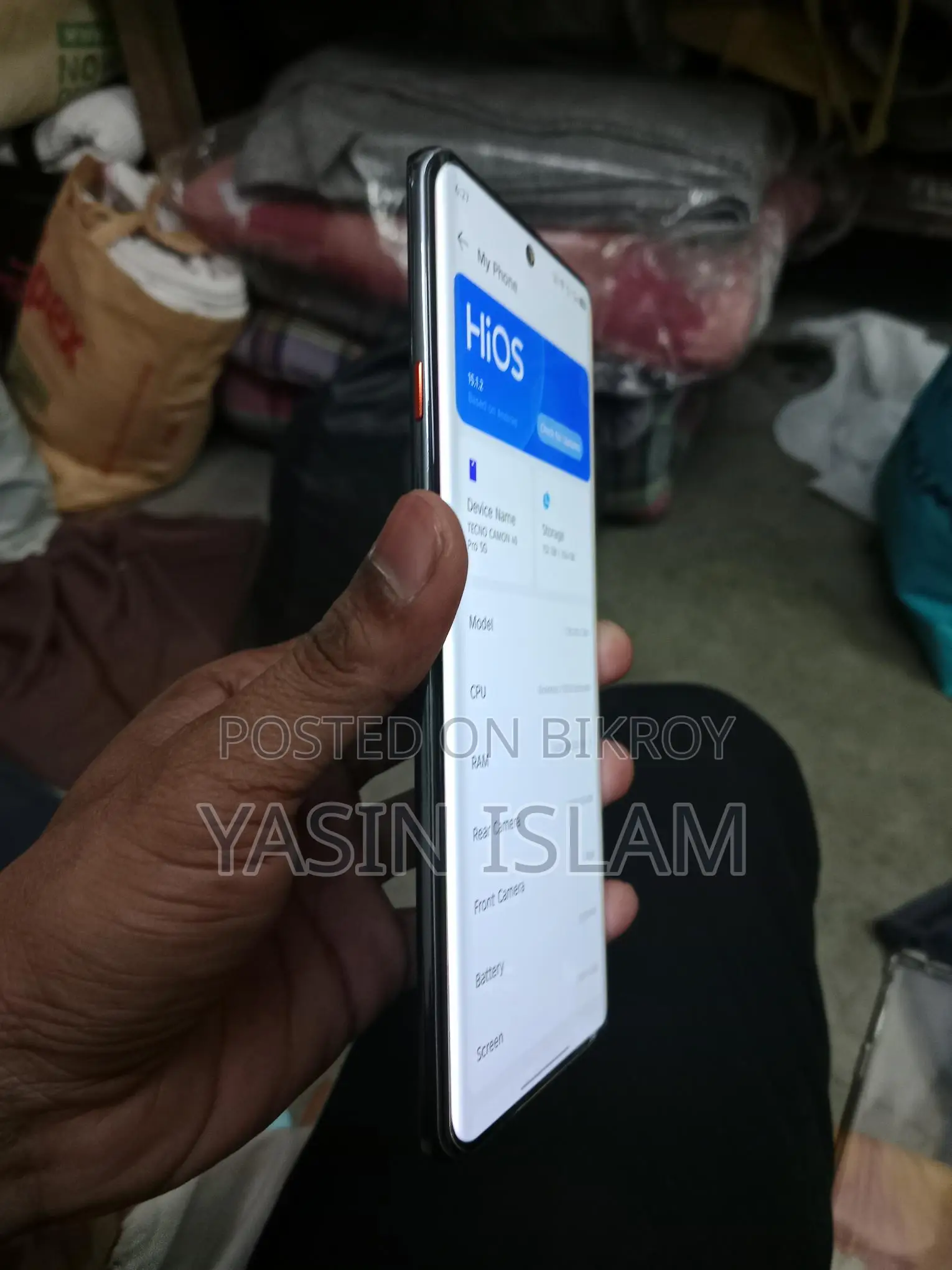 Tecno Camon 40 Pro 5G (Used)
